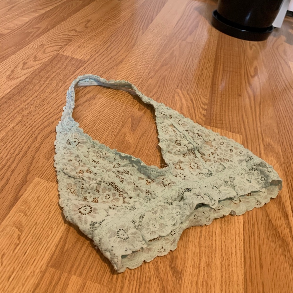 (SOLD) Blue Aerie Halter Bralette